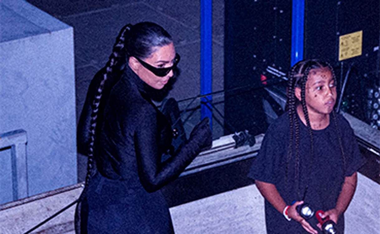 Kim Kardashian e mândră de gusturile fiicei sale. Foto: Profimedia