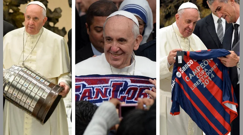 Papa Francisc a fost un fan înfocat al fotbalului FOTO: FB 