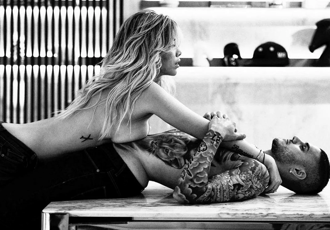 
    Mauro Icardi si sotia lui, Wanda Nara, intr-o fotografie care a incendiat InternetulFOTO: Instagram  