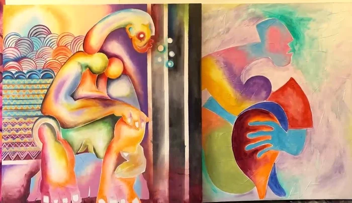 Această pictură este încă în lucru