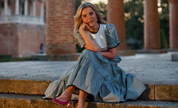 Cristela Georgescu, dezbrăcată în zăpadă / foto: Instagram