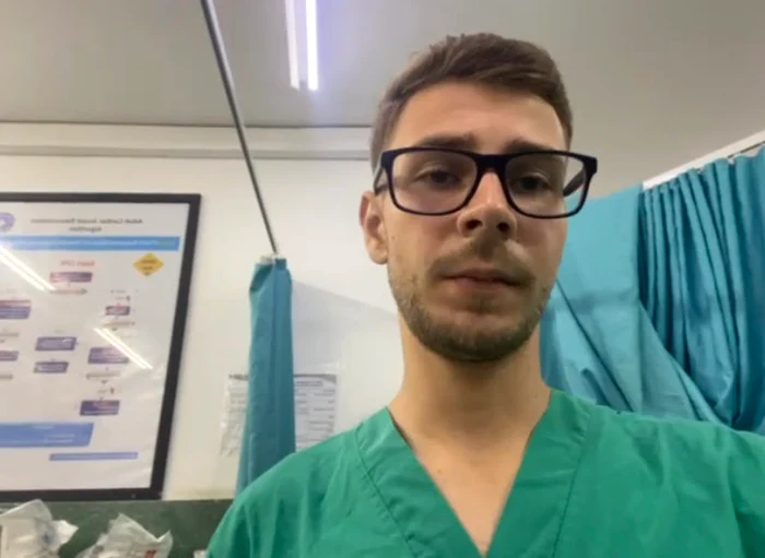 Ștefan Abedelnaby, în Fâșia Gaza CAPTURĂ VIDEO