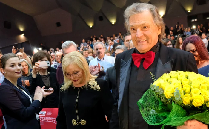 Elvira Deatcu, Florin Piersic și Adela Popescu pe platourile de filmare