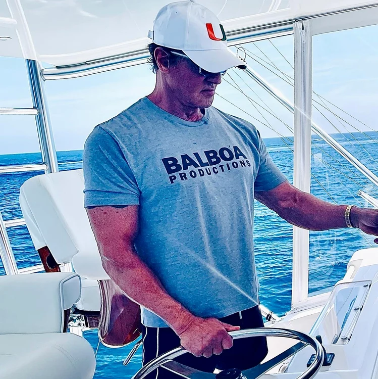 Stallone a ieșit la pescuit în largul coastei din Florida
