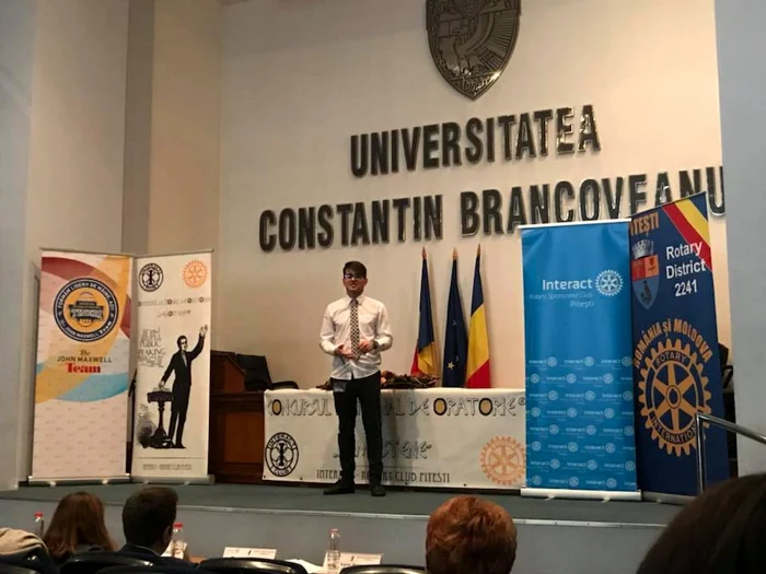Câştigătorul fazei locale esre Rotaru George-Cristinel