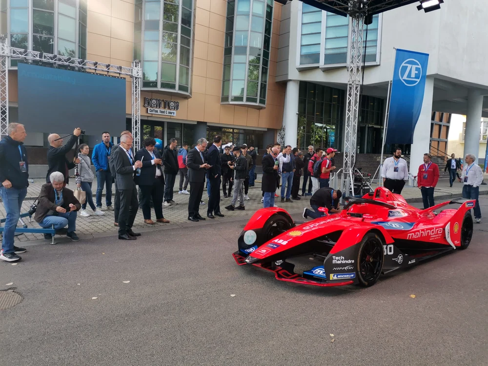 Monopostul Mahindra ZF FOTO Ștefan Both