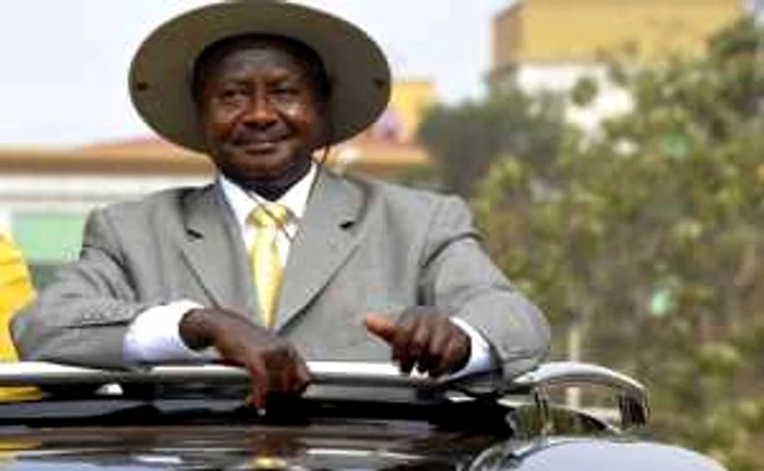 Yoweri Museveni, preşedintele Ugandei, FOTO: eBahari