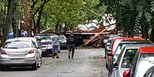 Timişoara în imagini după furtuna de duminică FOTO Facebook/Info Trafic jud. Timiş