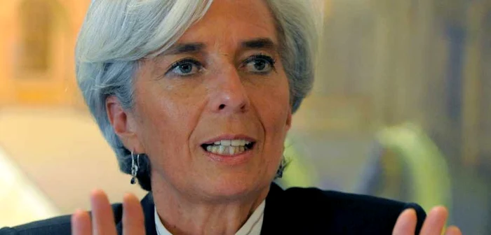 Christine Lagarde, directorul general al Fondului Monetar Internaţional