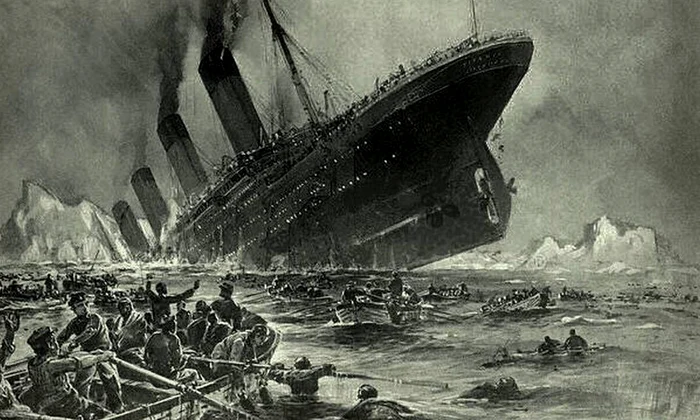 Calendar 14 aprilie: 1912   Vasul Titanic a lovit aisbergul care avea să i cauzeze scufundarea din dimineaţa zilei următoare jpeg