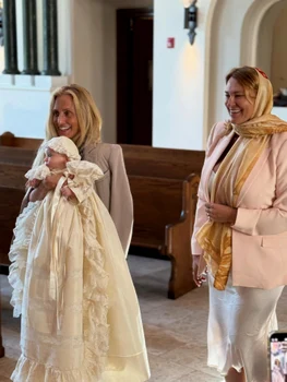 Botezul lui Robert Getty. FOTO: Instagram