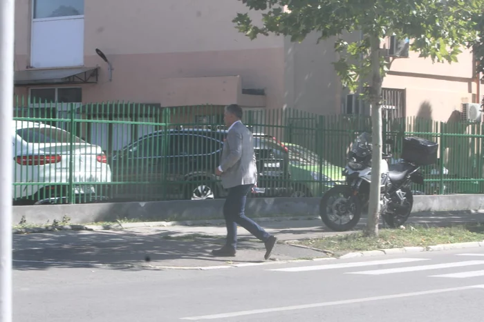 Alexandru Ciucu astăzi la înfățișarea de divorț cu Alina Sorescu / Foto: Click!