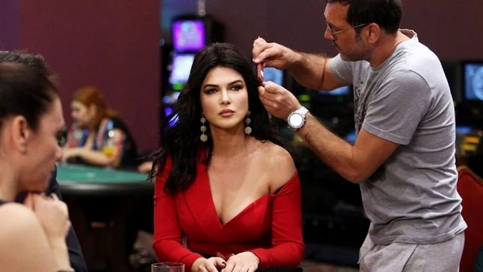 
    Monica Bârlădeanu, în scena de tortură cu Victoria Răileanu  