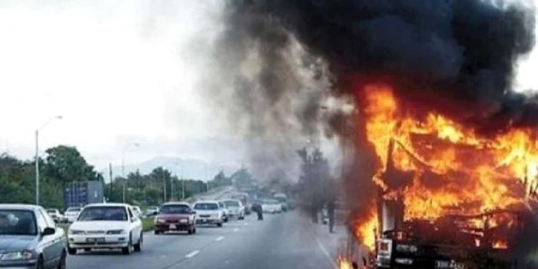 incendiu tir