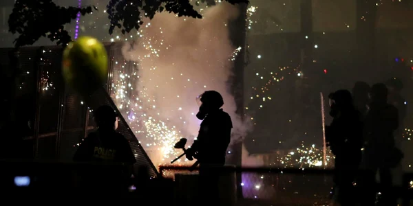 Proteste Black Lives Matter în Portland şi Los Angeles FOTO EPA-EFE