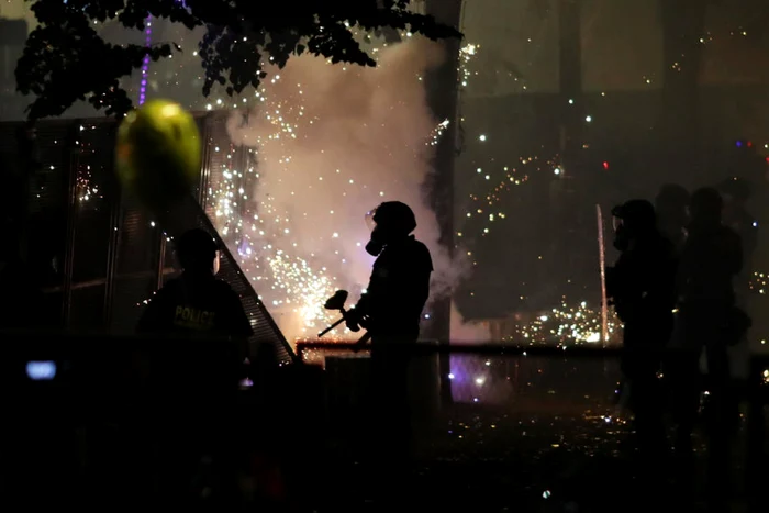 Proteste Black Lives Matter în Portland şi Los Angeles FOTO EPA-EFE