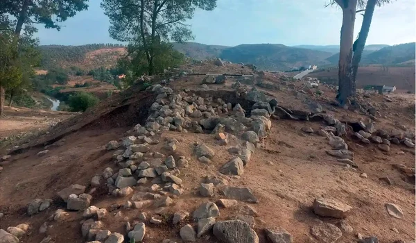 Structura defensivă cercetată la situl Oued Beht