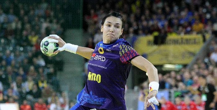 Cristina Neagu, jucătoarea de care se leagă speranțele României la Euro. Foto Mediafax