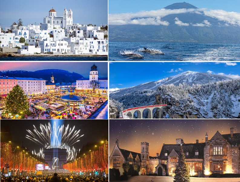 Șase destinații magice din Europa pentru o vacanță de neuitat în decembrie
