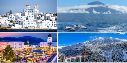 Destinații de vis pentru o vacanță de iarnă memorabilă în Europa Foto Colaj DMS