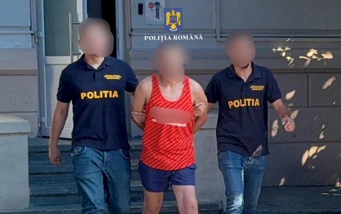 Bărbatul a fost reținut de autorități FOTO IPJ Constanța