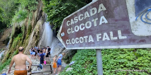 Geoagiu Băi, cascada clocota, germisara  Foto Daniel Guță  ADEVĂRUL (5) jpg