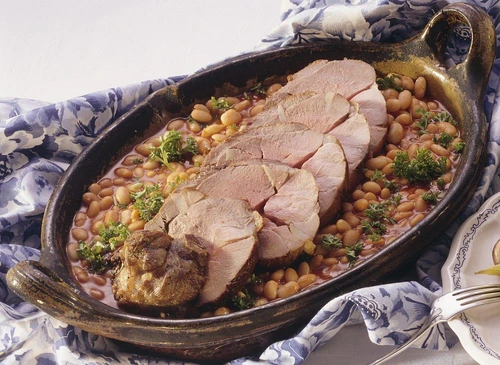 pulpa de porc cu fasole jpeg
