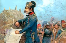 Bonaparte la asediul Toulonului, pictură de Édouard Detaille (© Wikimedia Commons)