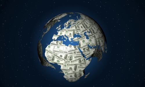globul pamantesc bani datoria globala  Foto institutul economic mondial jpeg