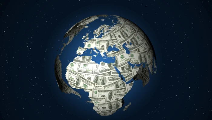 globul pamantesc bani datoria globala  Foto institutul economic mondial jpeg