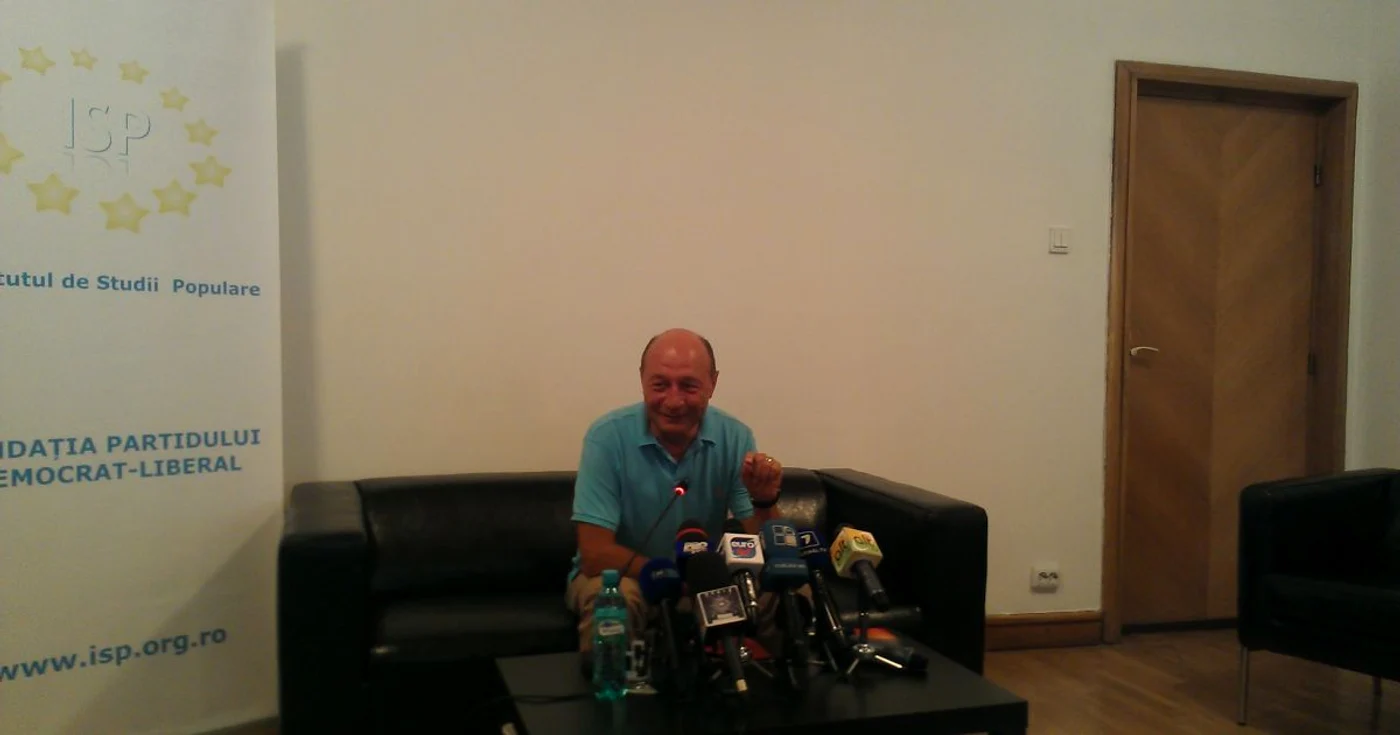 Președintele suspendat Traian Băsescu