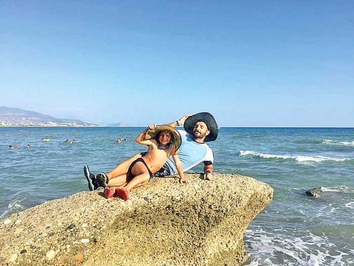Bogdan şi fiul lui, relaxare în Turcia