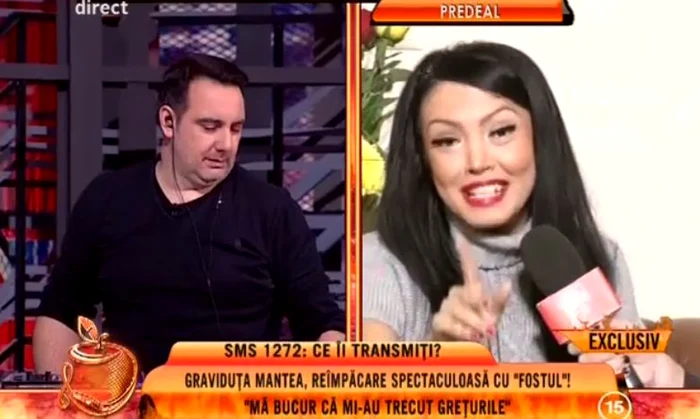 Andreea Mantea a devenit irascibilă de când este gravidă