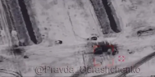Ucrainenii au țintit cu HIMARS un operatori ruși de drone aflați la antrenament FOTO Captură