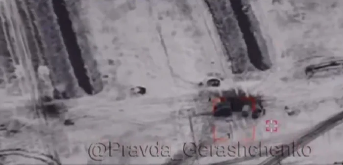 Ucrainenii distrug cu drone si rachete Himars echipamentele rusesti FOTO Captura