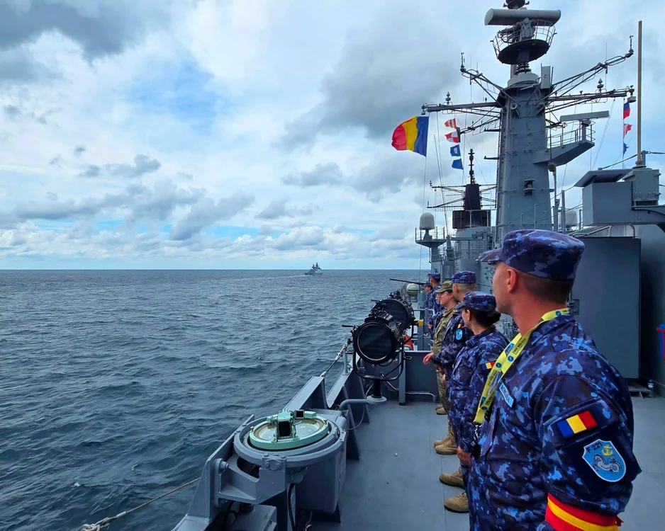 Noua corvetă „Contraamiral August Roman”