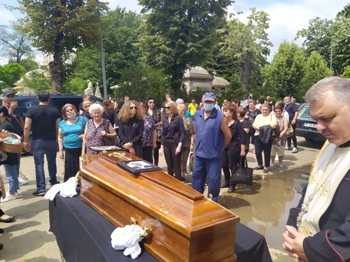 Costin Mărculescu a fost înmormântat la Cimitirul Reînvierea
