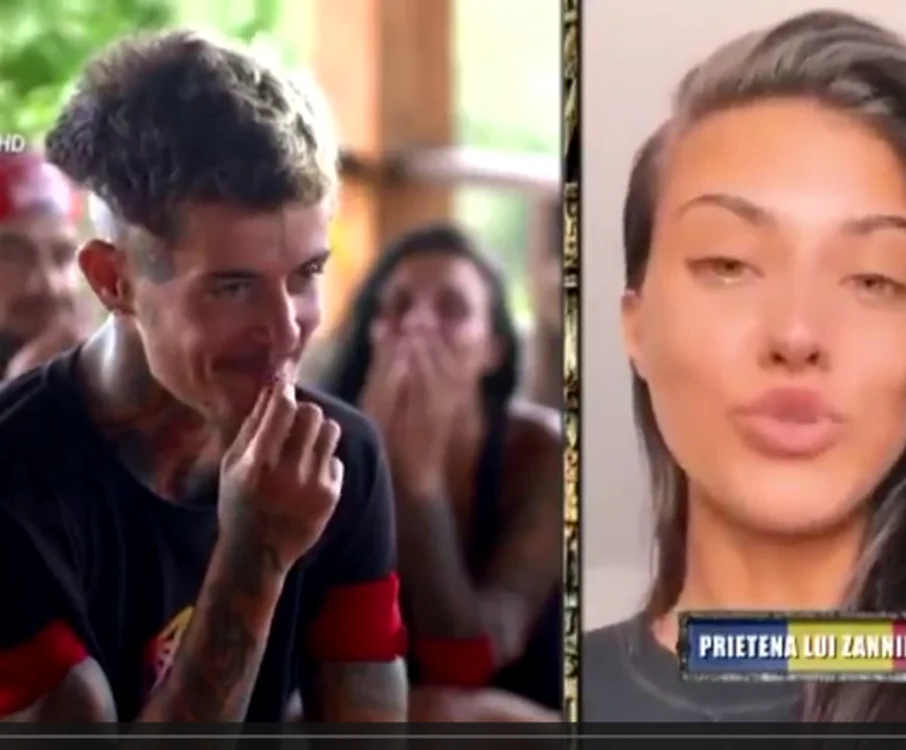 Zanni şi Antonia la Survivor România / FOTO captură video