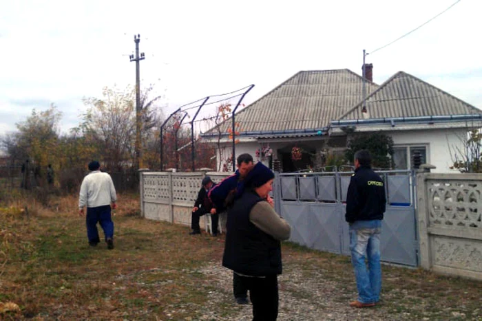 Crima s-a petrecut într-o suburbie a oraşului Paşcani FOTO newspascani.com