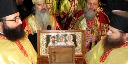 Racla cu moaştele Sfântului Apostol Andrei