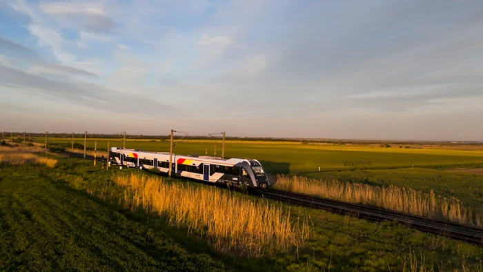 Trenul românesc Leon. Foto: Grampet