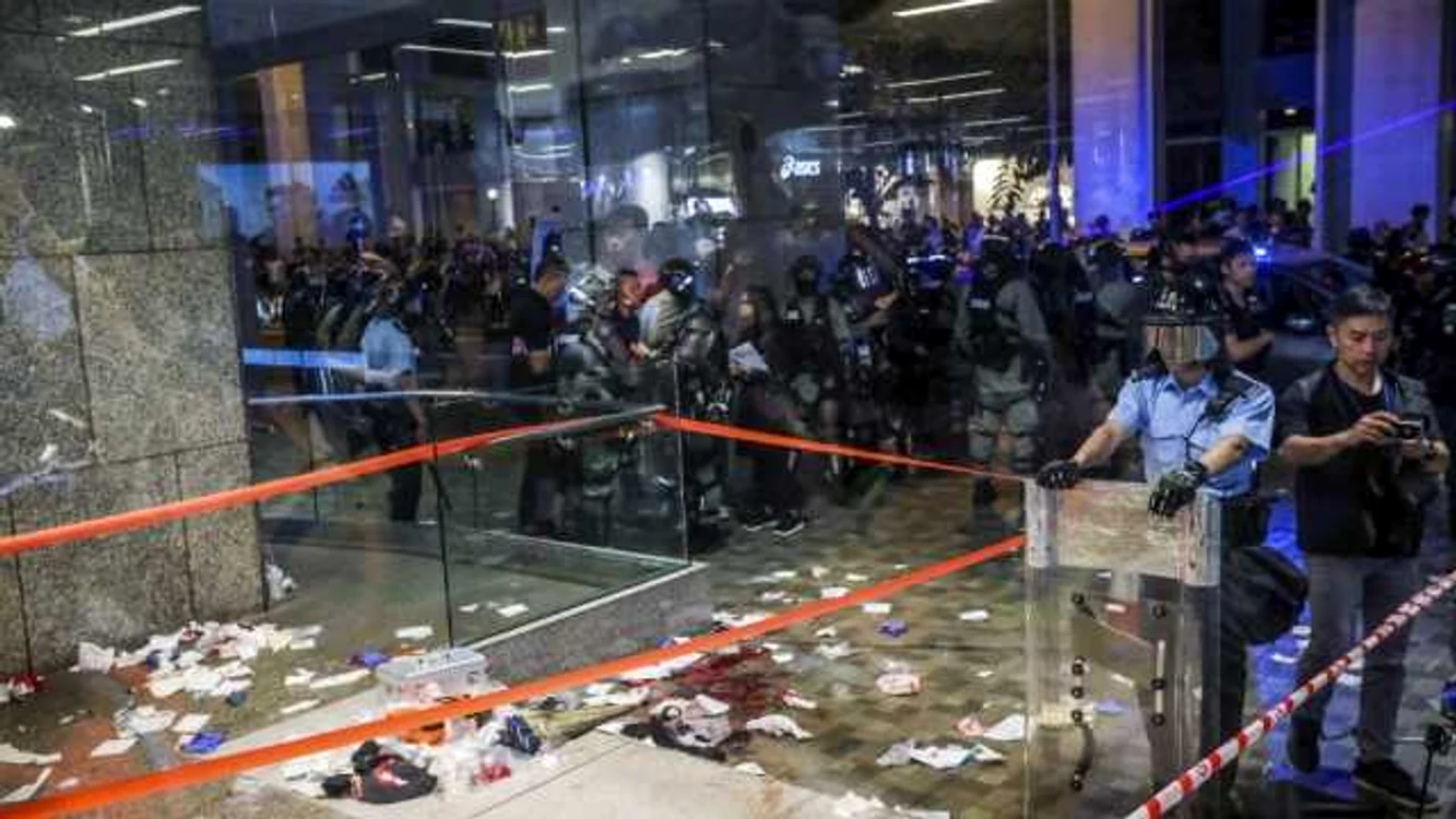 Proteste Hong Kong FOTO AFP