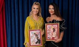 Anamaria Prodan și Andreea Sandu, premiate la Brașov foto: Arhiva personală 