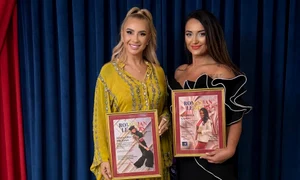 Anamaria Prodan și Andreea Sandu, premiate la Brașov foto: Arhiva personală 