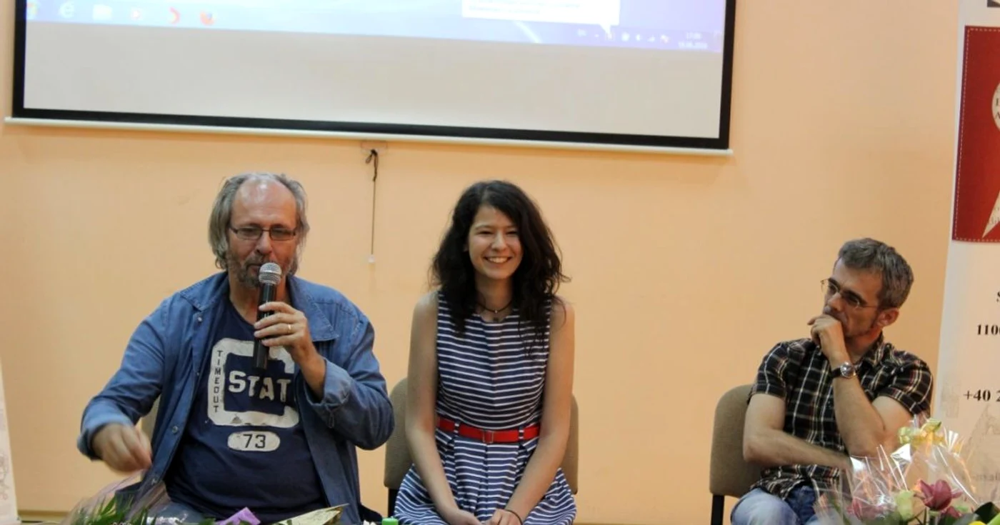 editorul călin vlasie si diana andreea ilie