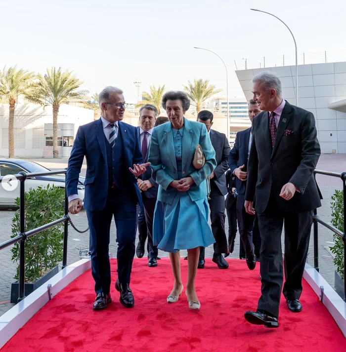 Prințesa Anne în Dubai PNG