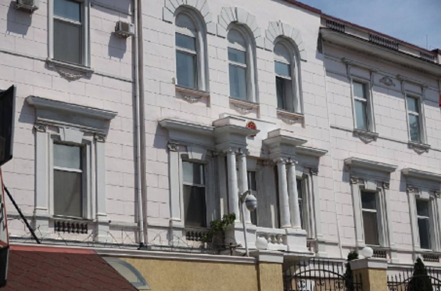Clădire a consulatului chinez din Odessa, afectată de atacurile rusești