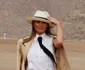 Melania Trump în turneu în Africa FOTO EPA-EFE / Khaled Elfiqi