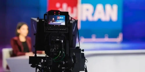 televiziune iran Jurnalisti iraniei FOTO X/@Archange_Shadow