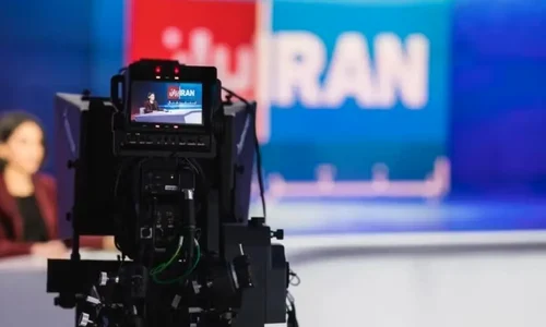 televiziune iran Jurnalisti iraniei FOTO X/@Archange_Shadow